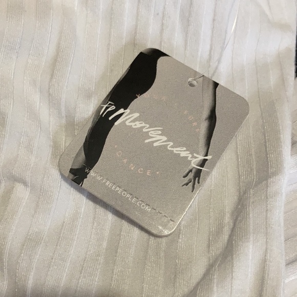 NWT Free People Blissed Out Long Sleeve White XS NWT - Picture 5 of 5